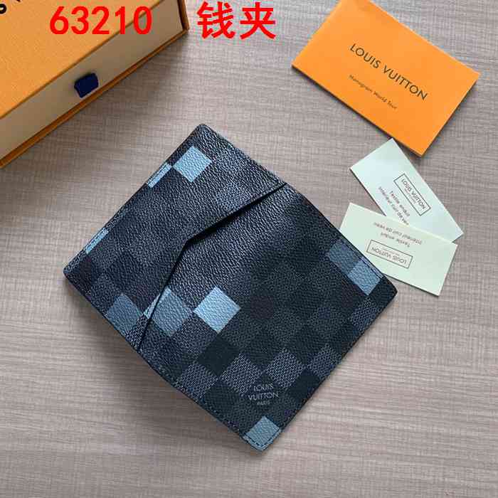 LOUIS VUITTON Wallets 63210 Gray Monogram